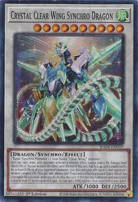 Crystal Clear Wing Synchro Dragon: Quarter Century Stampede