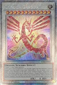 Crimson Dragon (Platinum Secret Rare): Quarter Century Stampede