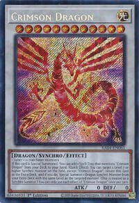Crimson Dragon (Secret Rare): Quarter Century Stampede