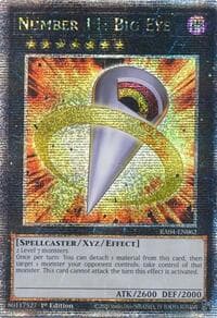 Number 11: Big Eye (Quarter Century Secret Rare): Quarter Century Stampede