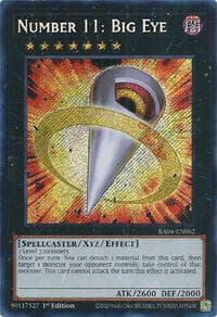 Number 11: Big Eye (Secret Rare): Quarter Century Stampede