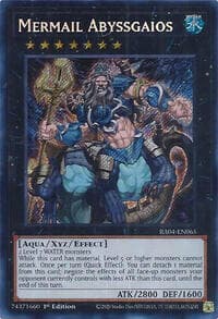 Mermail Abyssgaios (Secret Rare): Quarter Century Stampede