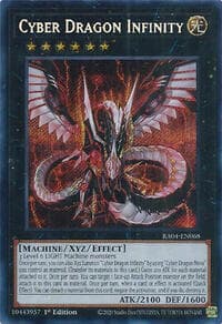 Cyber Dragon Infinity (Secret Rare): Quarter Century Stampede