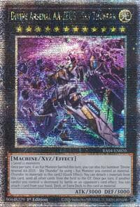 Divine Arsenal AA-ZEUS - Sky Thunder (New Art) (Quarter Century Secret Rare): Quarter Century Stampede