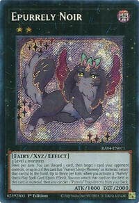 Epurrely Noir (Secret Rare): Quarter Century Stampede
