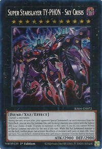 Super Starslayer TY-PHON - Sky Crisis (Secret Rare): Quarter Century Stampede