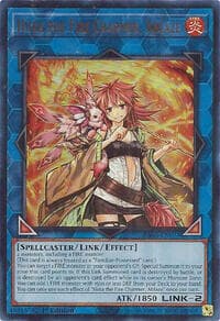 Hiita the Fire Charmer, Ablaze (UR): Quarter Century Stampede