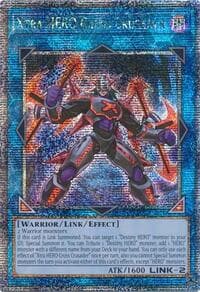 Xtra HERO Cross Crusader (Quarter Century Secret Rare): Quarter Century Stampede