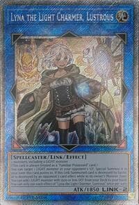 Lyna the Light Charmer, Lustrous (Platinum Secret Rare): Quarter Century Stampede