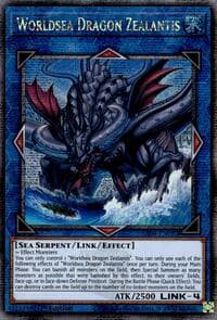 Worldsea Dragon Zealantis (Quarter Century Secret Rare): Quarter Century Stampede