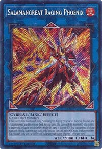 Salamangreat Raging Phoenix (Secret Rare): Quarter Century Stampede