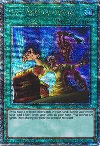 Left Arm Offering (Quarter Century Secret Rare): Quarter Century Stampede