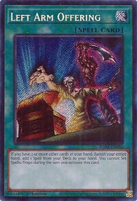 Left Arm Offering (Secret Rare): Quarter Century Stampede