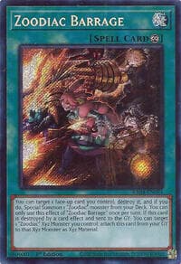 Zoodiac Barrage (Secret Rare): Quarter Century Stampede