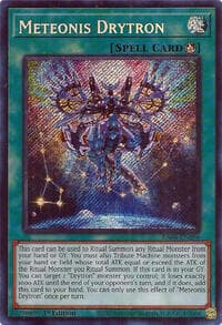 Meteonis Drytron (Secret Rare): Quarter Century Stampede
