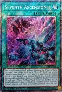 Seventh Ascension (Platinum Secret Rare): Quarter Century Stampede