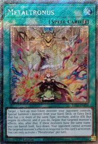 Metaltronus (Platinum Secret Rare): Quarter Century Stampede