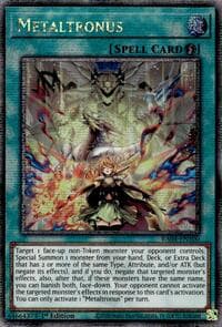 Metaltronus (Quarter Century Secret Rare): Quarter Century Stampede