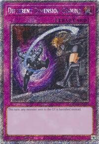 Different Dimension Ground (Platinum Secret Rare): Quarter Century Stampede