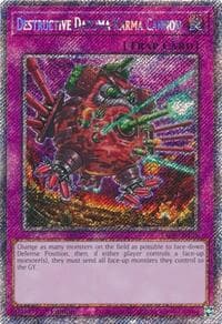 Destructive Daruma Karma Cannon (Platinum Secret Rare): Quarter Century Stampede