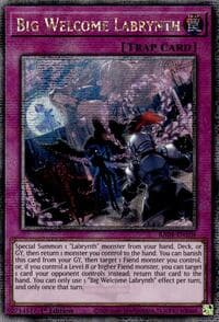 Big Welcome Labrynth (Quarter Century Secret Rare): Quarter Century Stampede