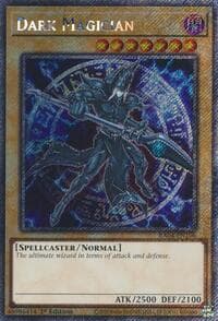 Dark Magician (7th Art) (Platinum Secret Rare): Quarter Century Stampede