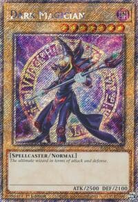 Dark Magician (8th Art) (Platinum Secret Rare): Quarter Century Stampede