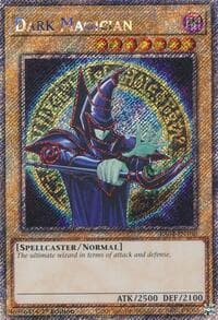 Dark Magician (9th Art) (Platinum Secret Rare): Quarter Century Stampede