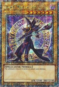 Dark Magician (8th Art) (Quarter Century Secret Rare): Quarter Century Stampede