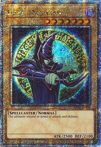 Dark Magician (9th Art) (Quarter Century Secret Rare): Quarter Century Stampede