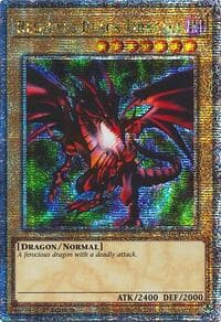 Red-Eyes Black Dragon (4th Art) (Quarter Century Secret Rare): Quarter Century Stampede
