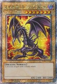 Red-Eyes Black Dragon (7th Art) (Quarter Century Secret Rare): Quarter Century Stampede