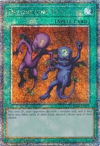 Delinquent Duo (Quarter Century Secret Rare): Quarter Century Stampede
