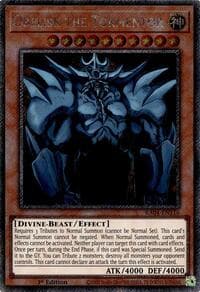 Obelisk the Tormentor (Platinum Secret Rare): Quarter Century Stampede