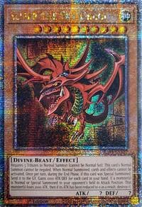 Slifer the Sky Dragon (Quarter Century Secret Rare): Quarter Century Stampede