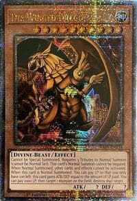 The Winged Dragon of Ra (Quarter Century Secret Rare): Quarter Century Stampede