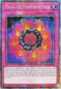 Ring of Destruction (Quarter Century Secret Rare): Quarter Century Stampede