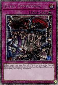 Royal Oppression (Platinum Secret Rare): Quarter Century Stampede