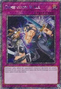 Dimension Wall (Platinum Secret Rare): Quarter Century Stampede