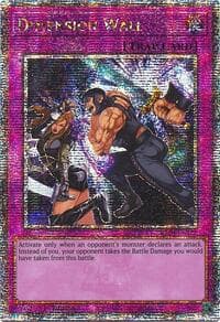Dimension Wall (Quarter Century Secret Rare): Quarter Century Stampede