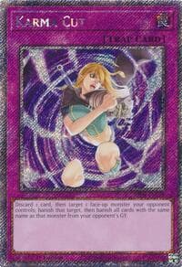 Karma Cut (Platinum Secret Rare): Quarter Century Stampede