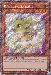Babycerasaurus (Platinum Secret Rare): Quarter Century Stampede