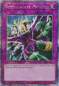 Dimensional Prison (Quarter Century Secret Rare): Quarter Century Stampede