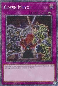 Gozen Match (Platinum Secret Rare): Quarter Century Stampede