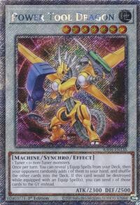 Power Tool Dragon (Platinum Secret Rare): Quarter Century Stampede