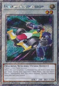 Formula Synchron (Platinum Secret Rare): Quarter Century Stampede