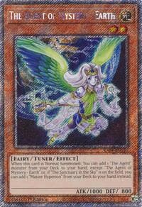 The Agent of Mystery - Earth (Platinum Secret Rare): Quarter Century Stampede
