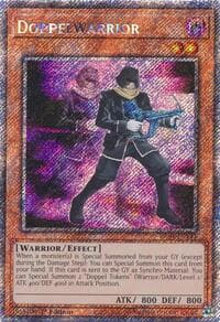 Doppelwarrior (Platinum Secret Rare): Quarter Century Stampede