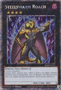 Steelswarm Roach (Platinum Secret Rare): Quarter Century Stampede