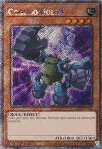 Gogogo Golem (Platinum Secret Rare): Quarter Century Stampede